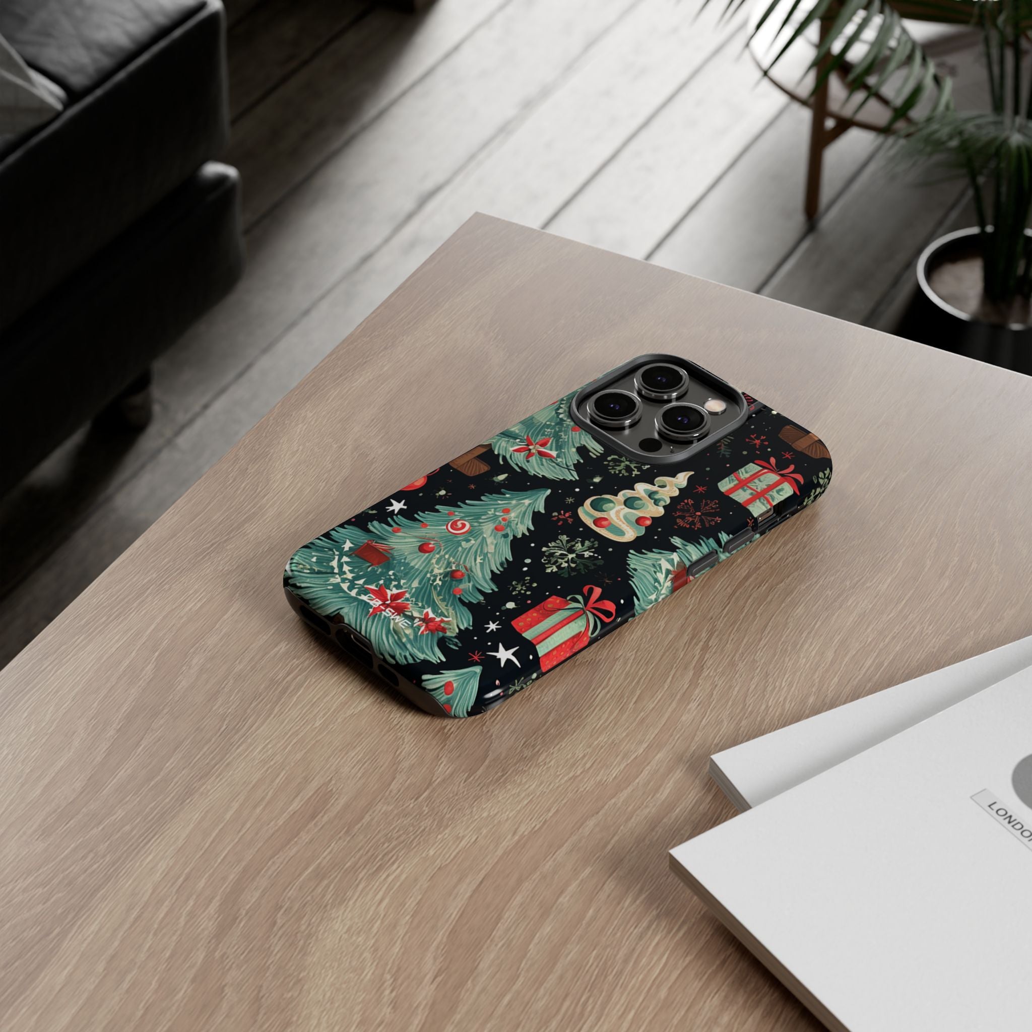 Christmas Trees Sparkle - iPhone Case