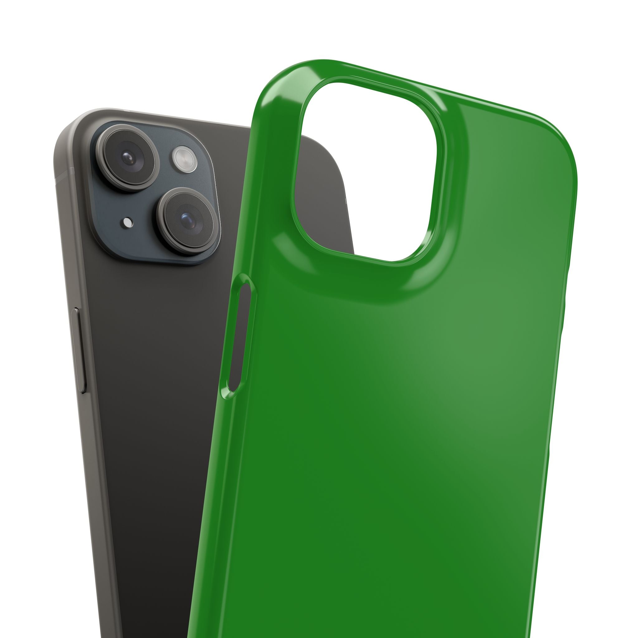 Forest Green iPhone 15 - Slim Phone Case