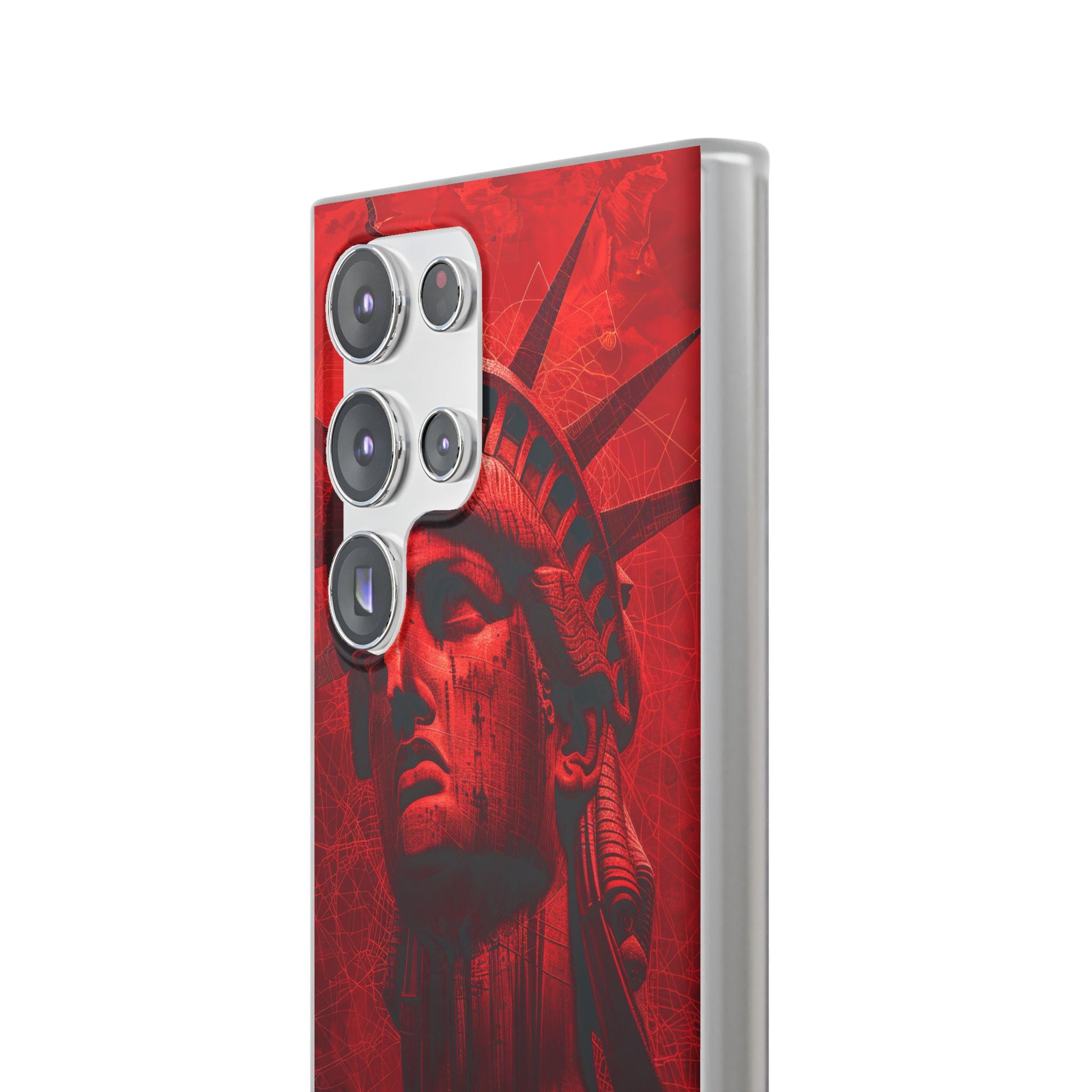 Zen Red Liberty Vision Samsung S23 - Flexi Phone Case