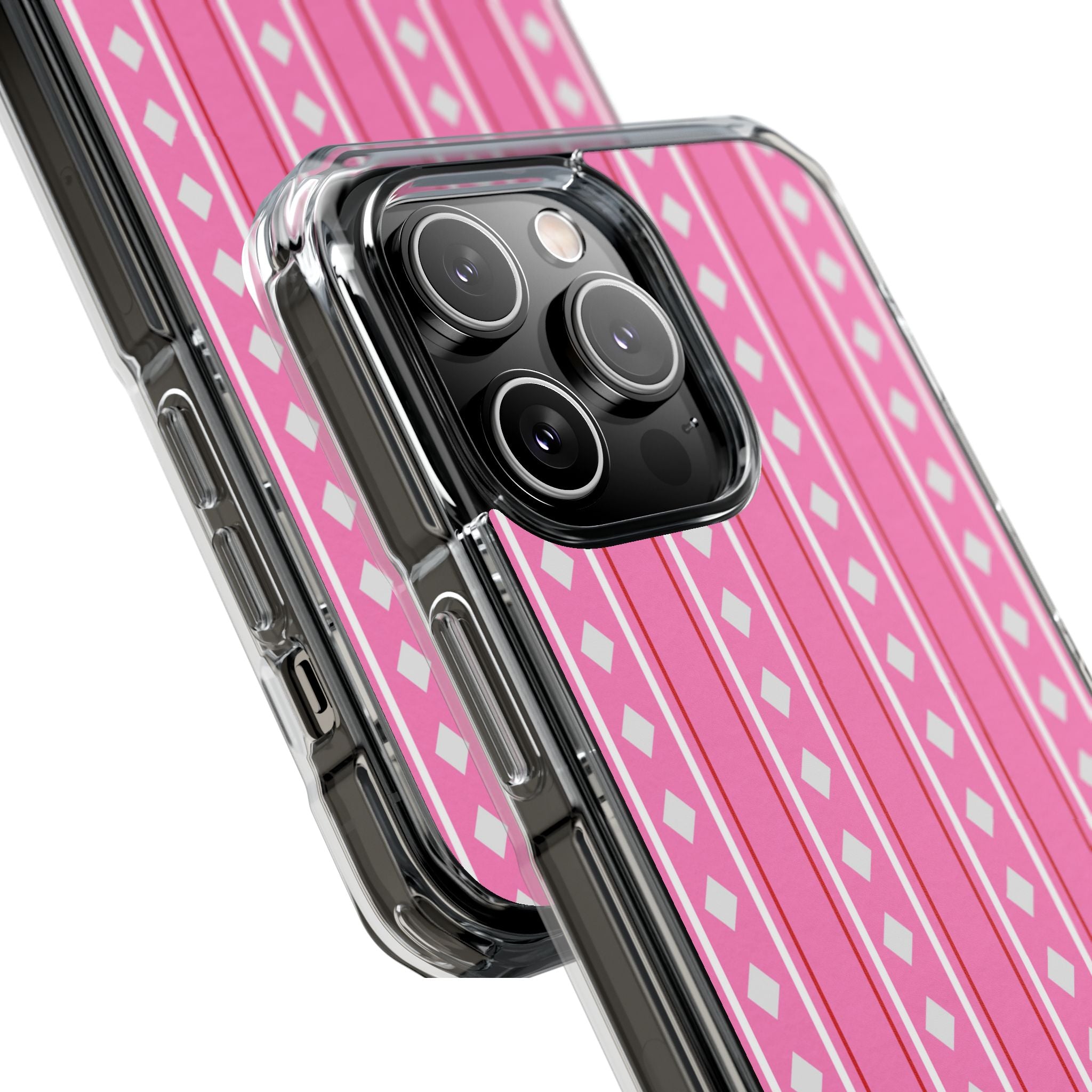 Pink Diamonds Symmetry iPhone Case - Impact