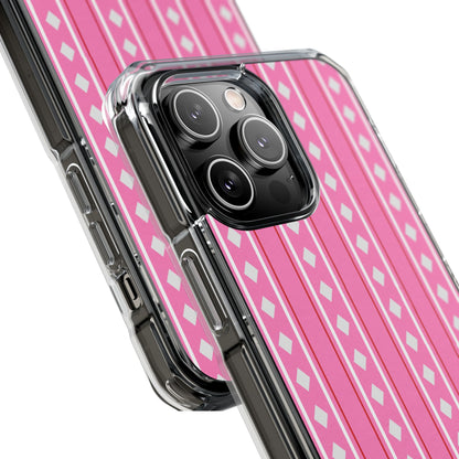 Pink Diamonds Symmetry iPhone Case - Impact