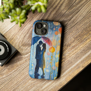 Rainy Day Love Umbrellas - Protective Phone Case