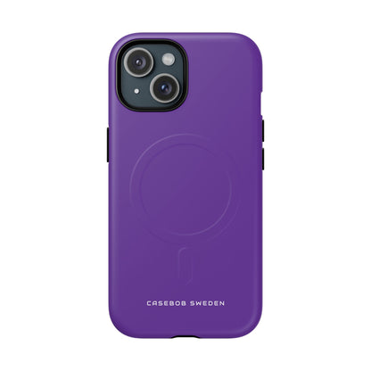 Mystic Purple Aesthetic iPhone 15 | Tough+ Phone Case