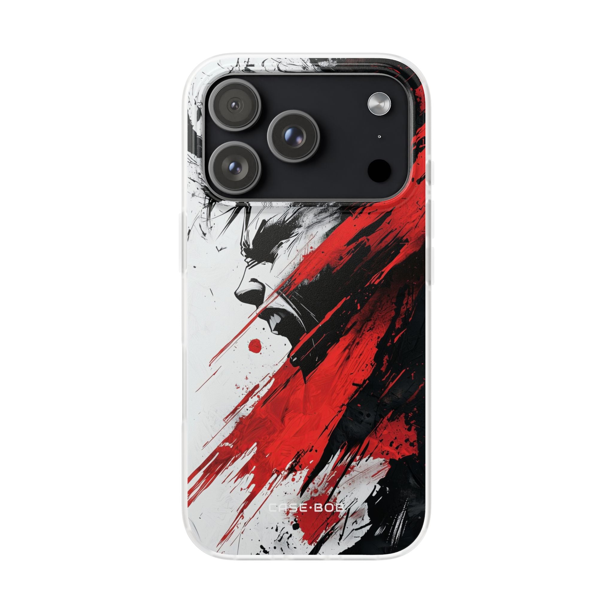 Yelling Profile Burst iPhone 17 Pro Case - Soft