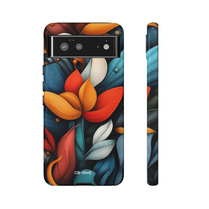 Vibrant Floral Harmony - Google Pixel Case