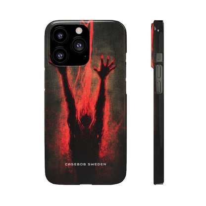 Gothic Crimson Ascension iPhone 13 - Slim Phone Case