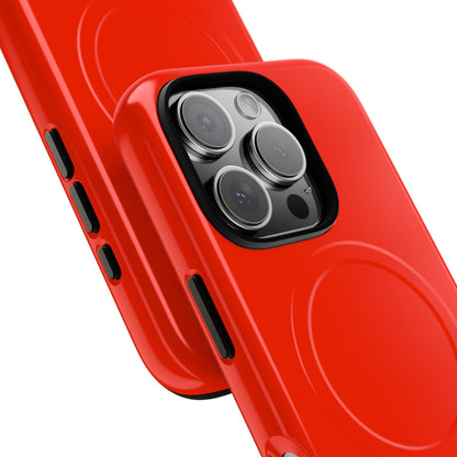 Scarlet Red - Tough + MagSafe® iPhone 16 Phone Case