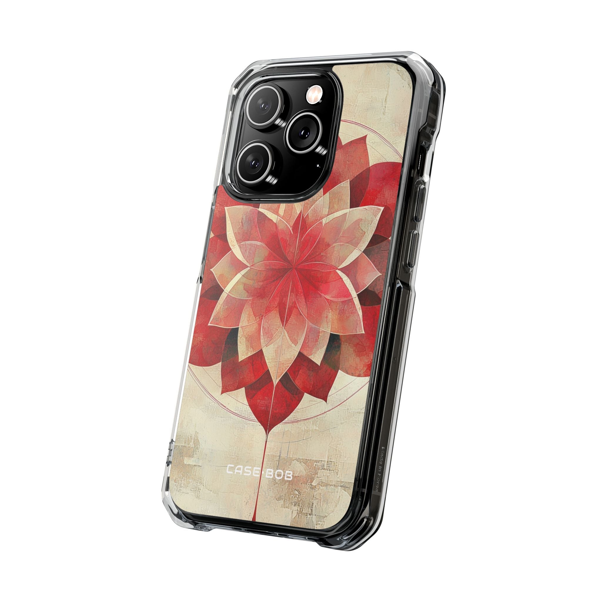 Crimson Bloom iPhone 14 Pro Case - Impact