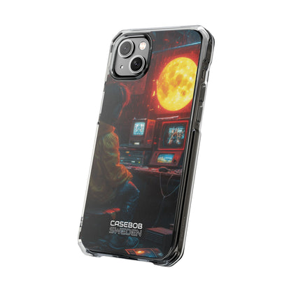 Cyberpunk Rain Room iPhone 14 - Impact Clear+
