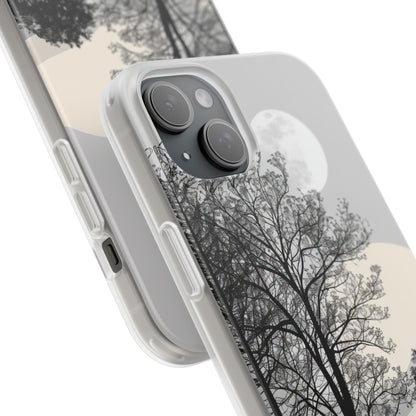 Moonlit Elegance | Flexible Phone Case for iPhone