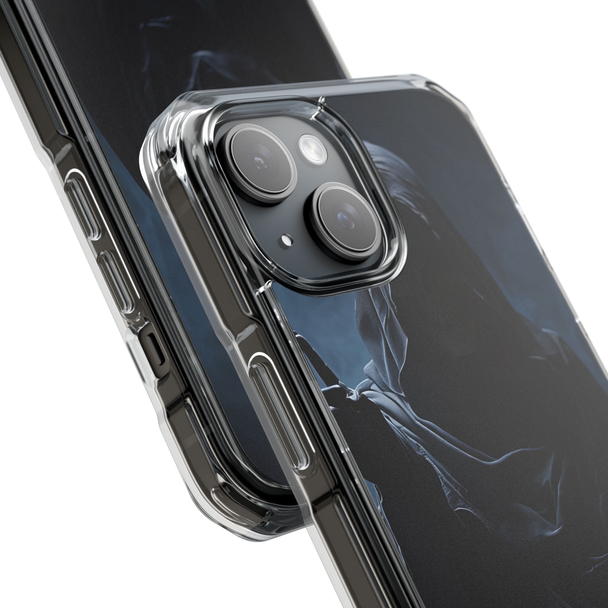 Spectral Guardian Warning iPhone Case - Impact