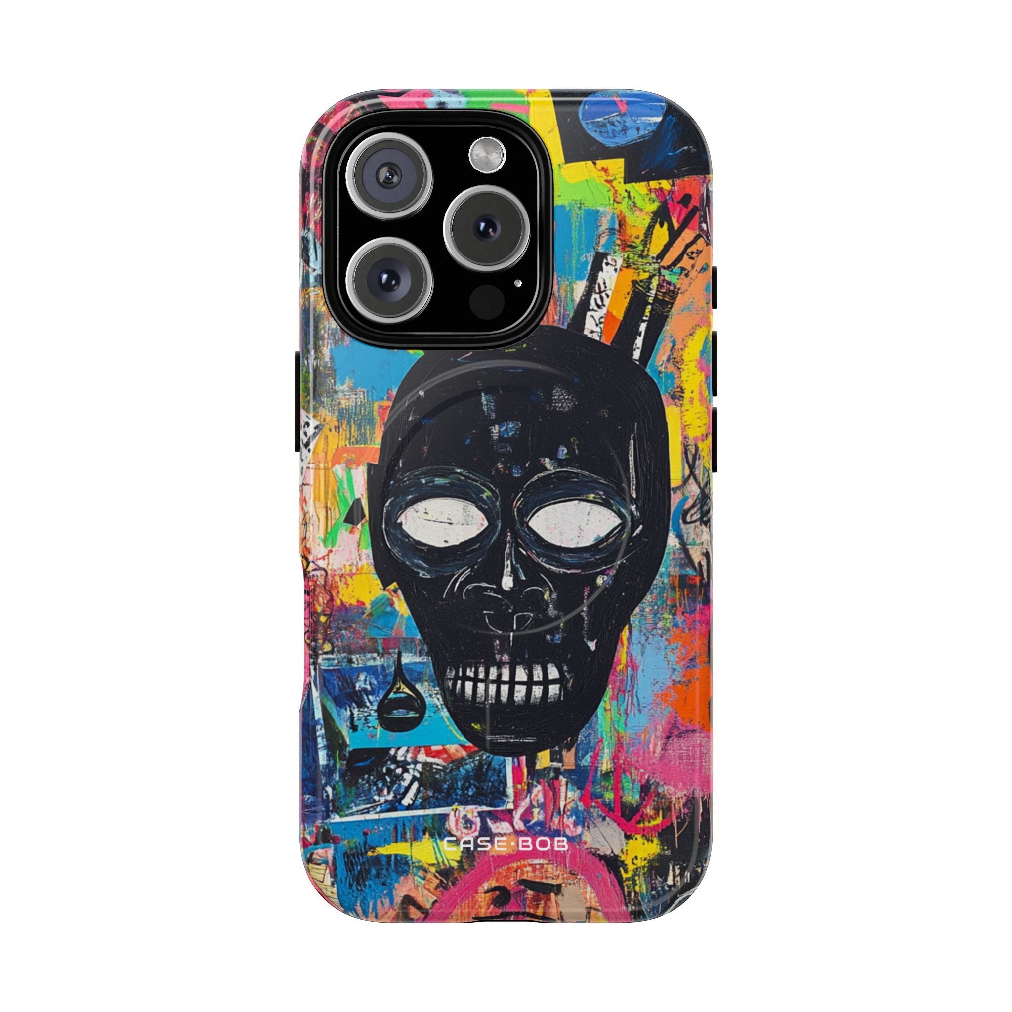 Skull Vortex iPhone 16 Pro Case - Tough+