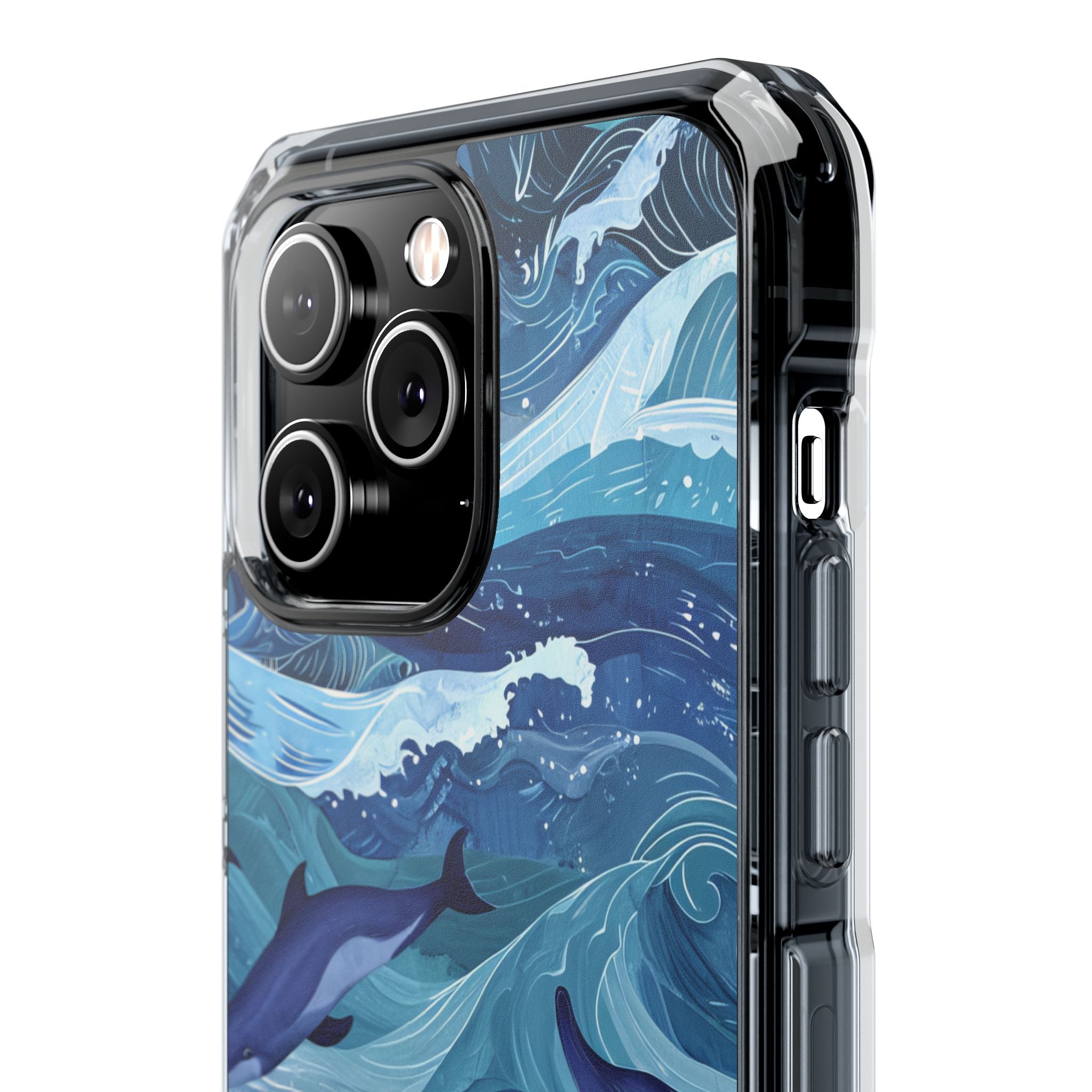 Dolphin Waves iPhone 14 Pro Max Case - Impact