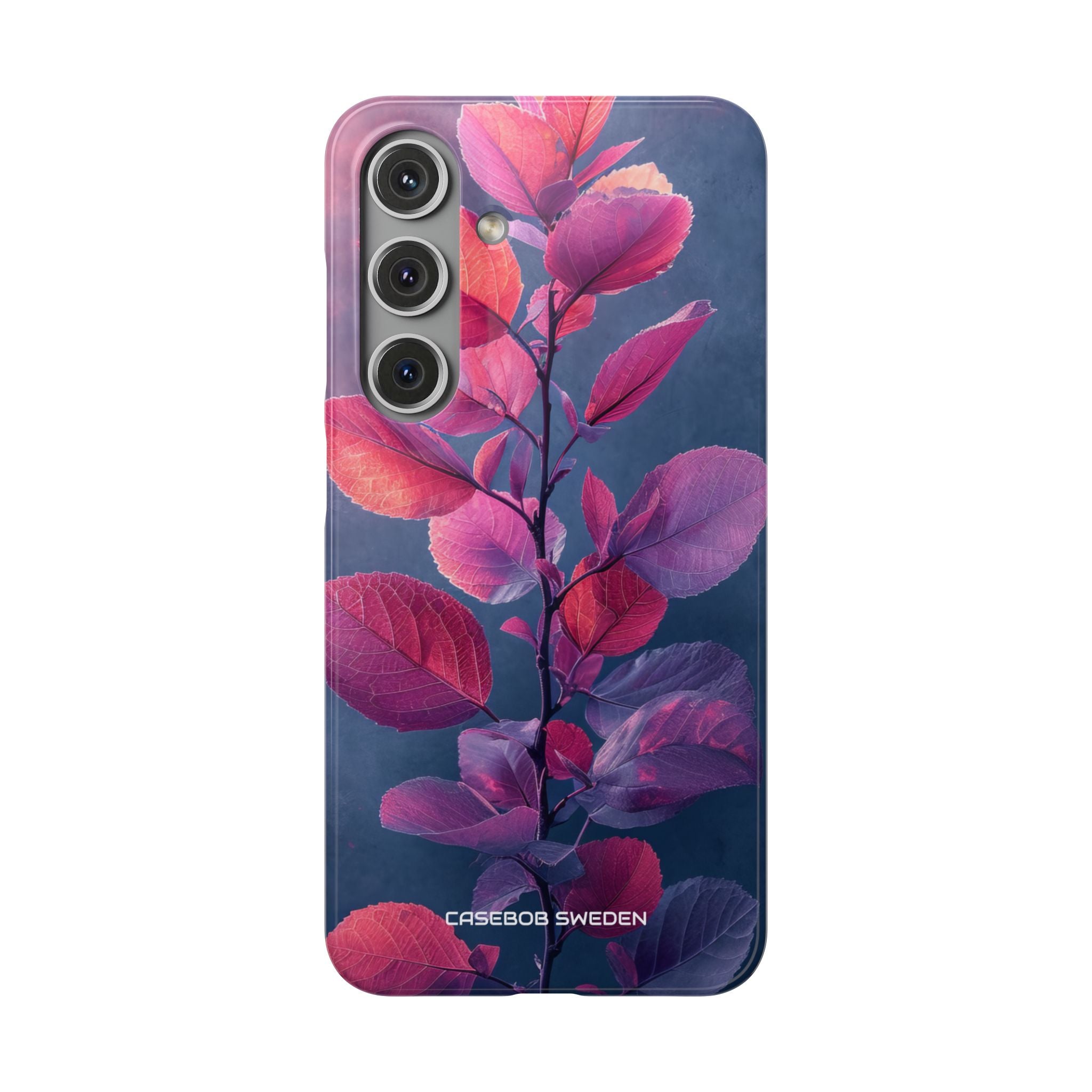 Pink Blue Nature - Slim Samsung S24 Phone Case