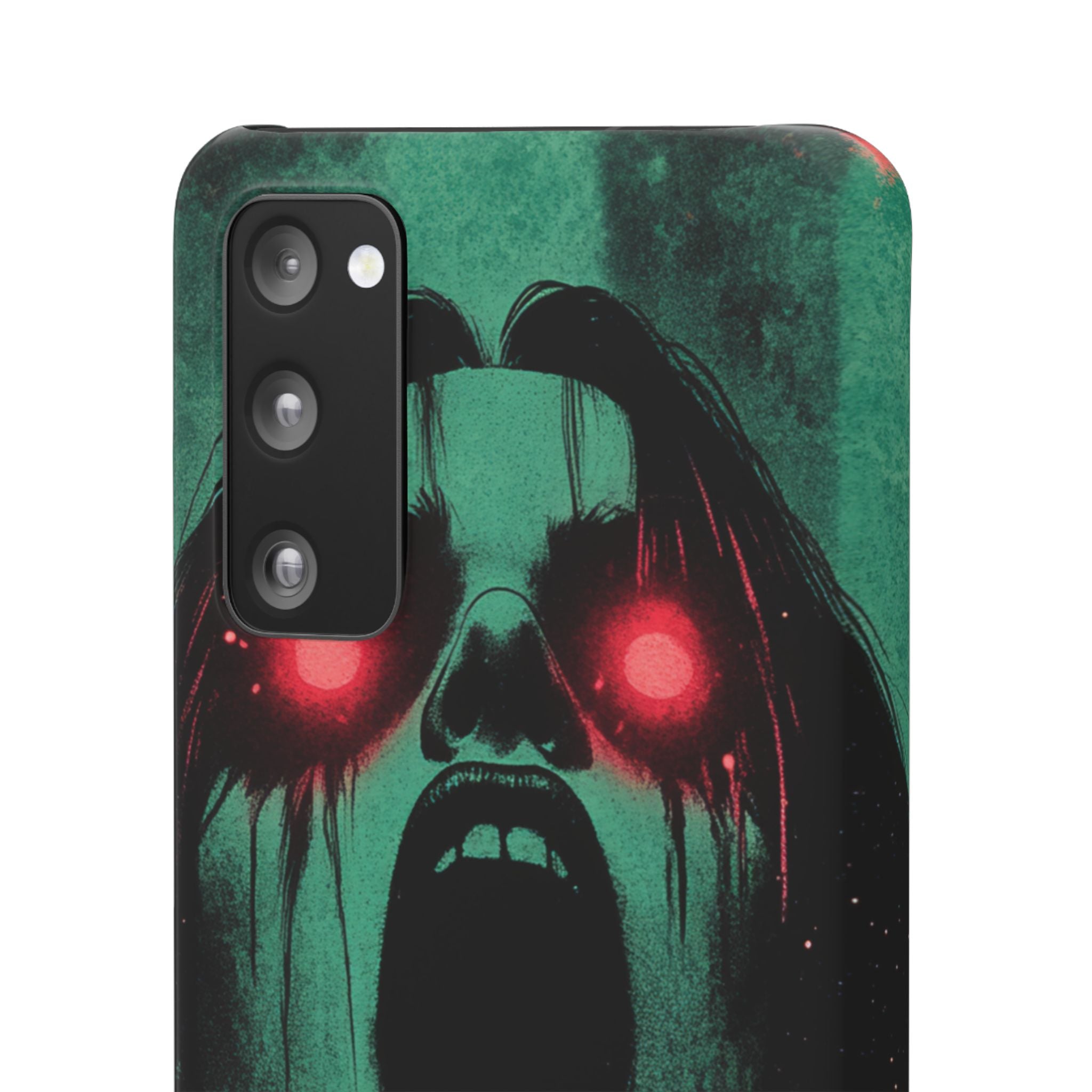 Haunting Glow of Gothic Eyes Samsung S20 - Slim Phone Case