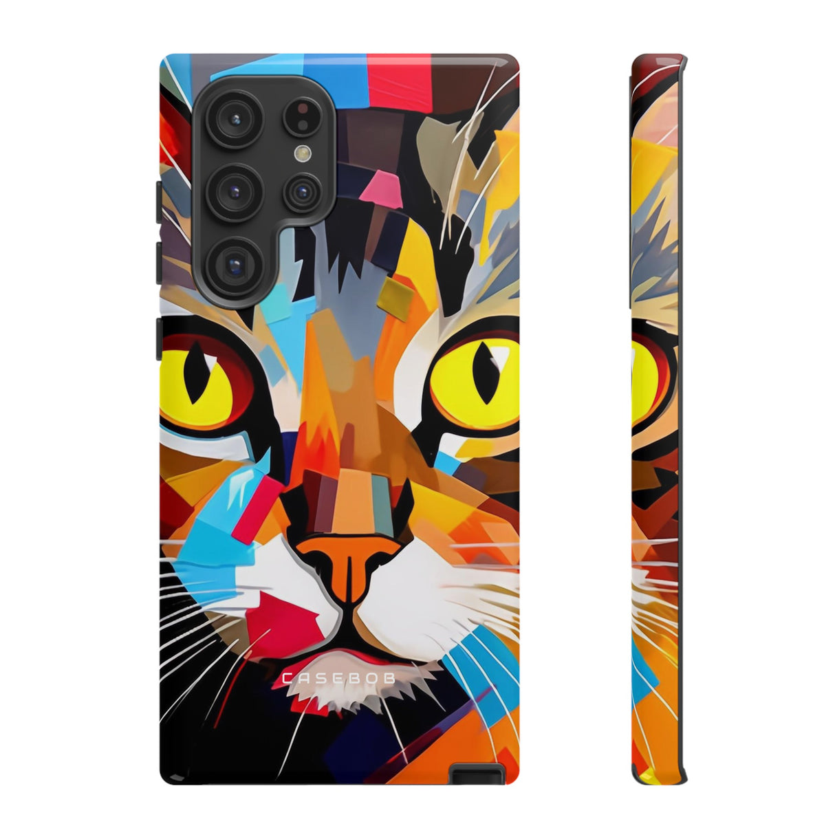 Abstract Kitty Palette - Protective Phone Case