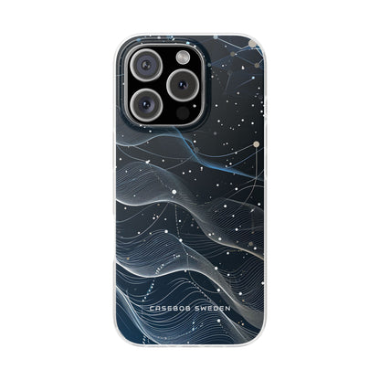 Gradient Neural Waves iPhone 16 - Flexi Phone Case