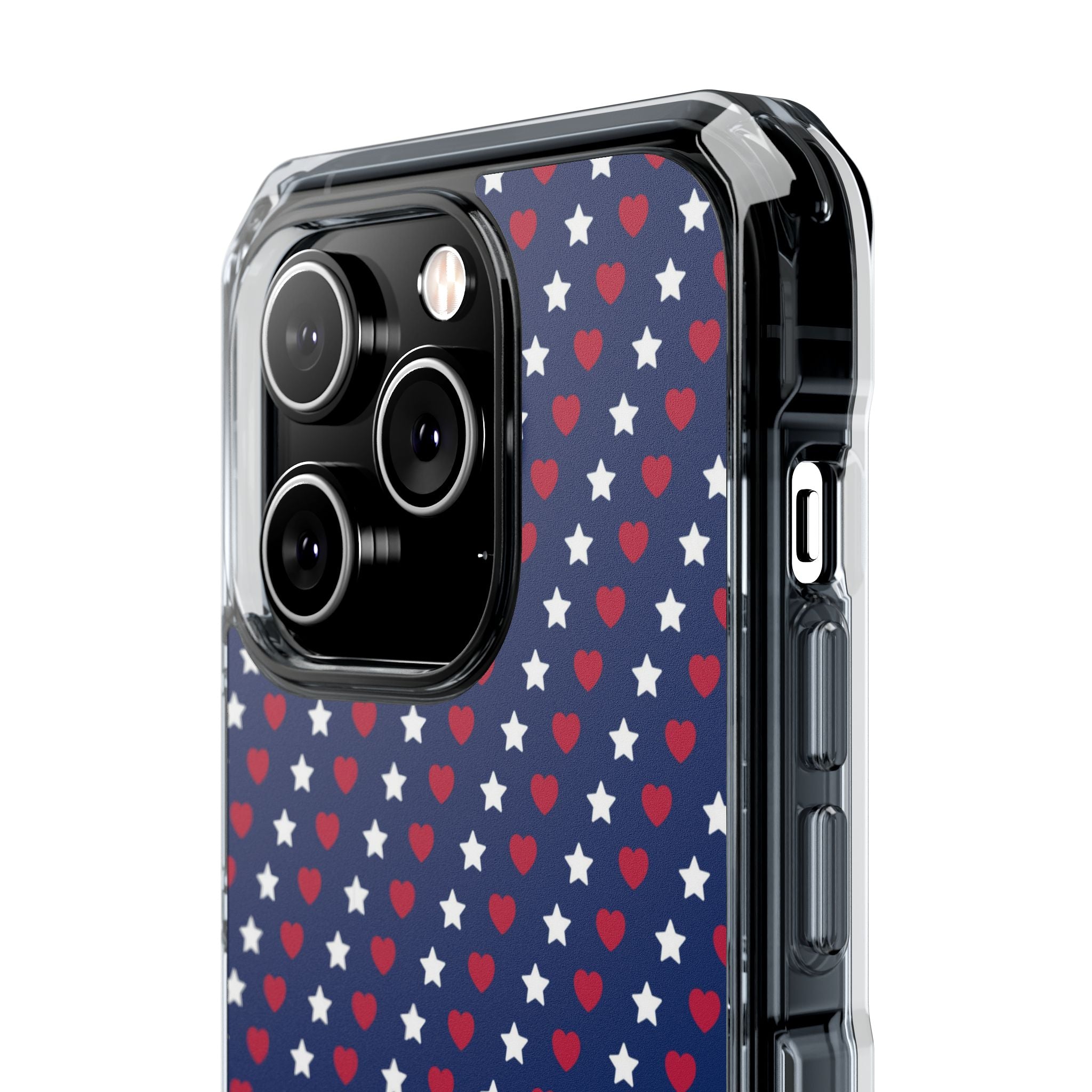 Hearts Twinkle Bright iPhone Case - Impact