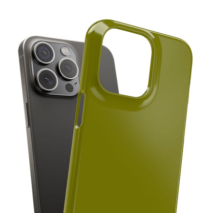 Olive iPhone 15 - Slim Phone Case