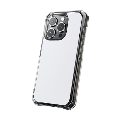 Ghost White - Clear Impact Case for iPhone