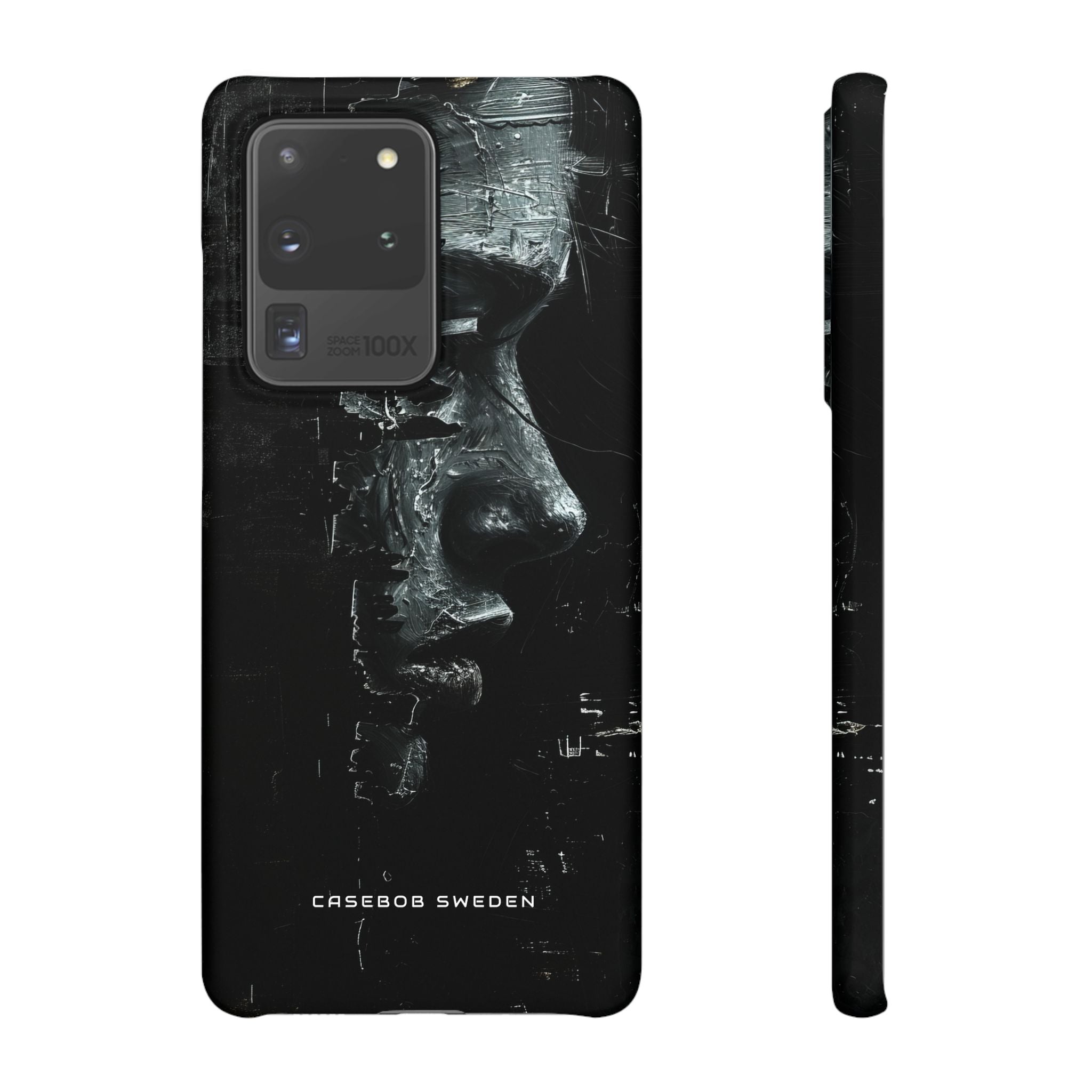 Monochrome Bloom Samsung S20 - Slim Phone Case