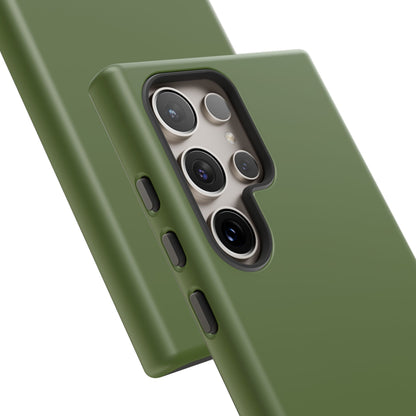 Dark Olive Green Samsung S24 - Tough Phone Case