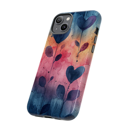 Heartfelt Pastel Mosaic - Protective Phone Case