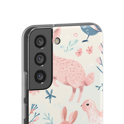 Pastel Whimsical Nature - Flexi Samsung S22 Phone Case