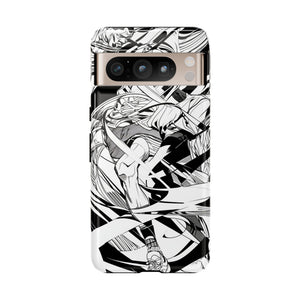 Dynamic Court Noir | Protective Phone Case for Google Pixel