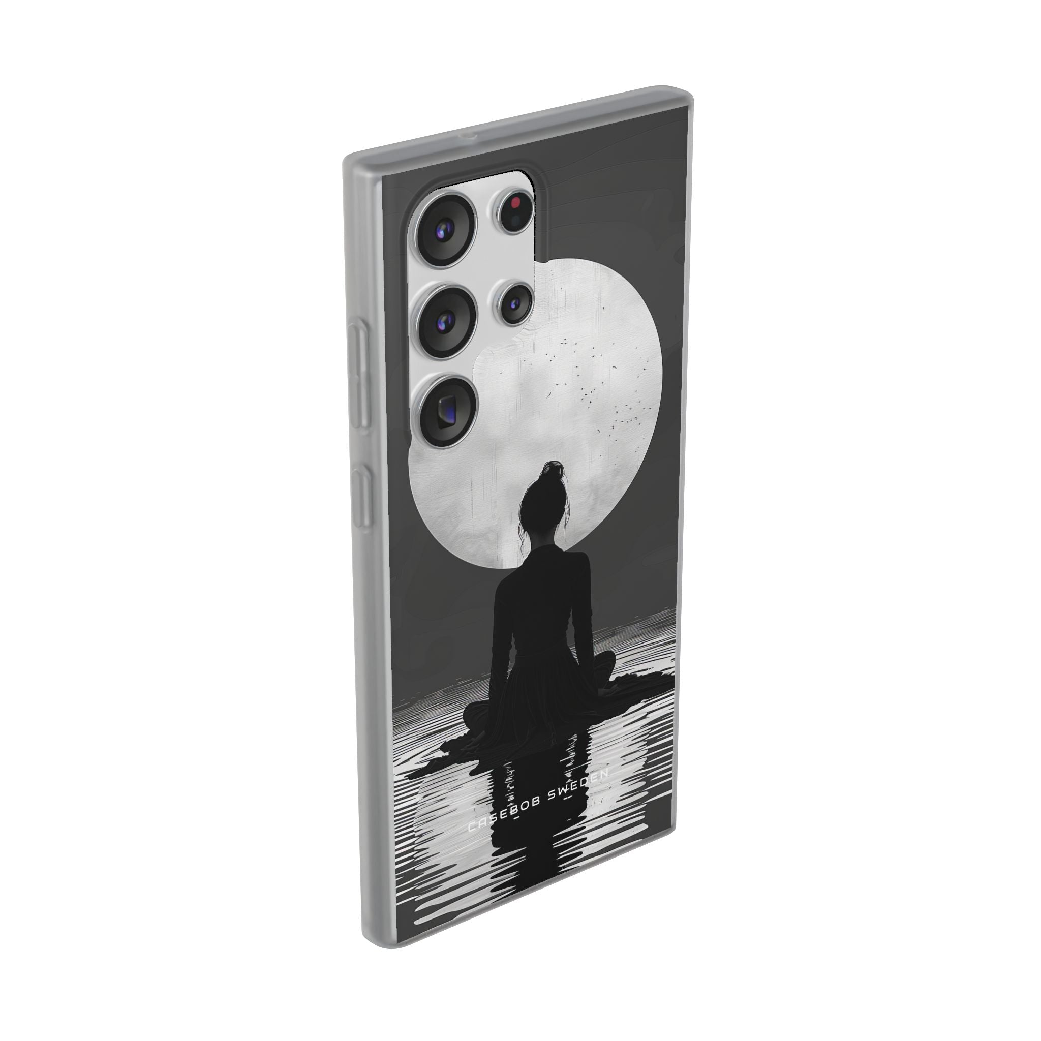 Zen Serenity Moon Reflection Samsung S23 - Flexi Phone Case