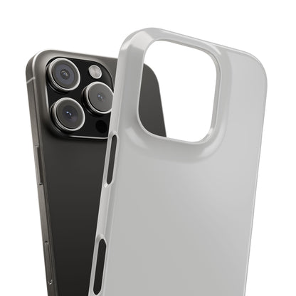 Light Gray iPhone 16 - Slim Phone Case