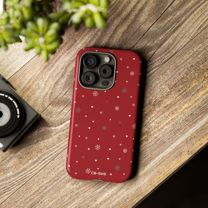 Snowflakes Dance Cheerfully - iPhone Case