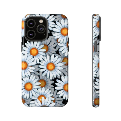 Daisies In Contrast - iPhone Case