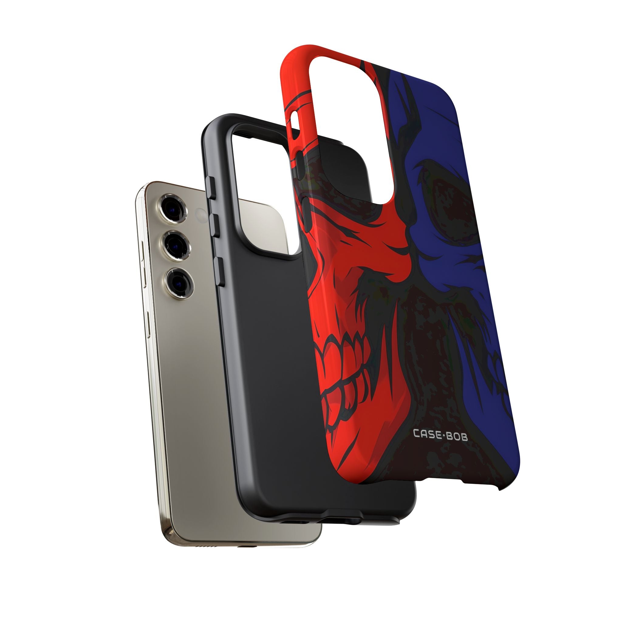 Skull Clash Samsung S23 Case - Tough