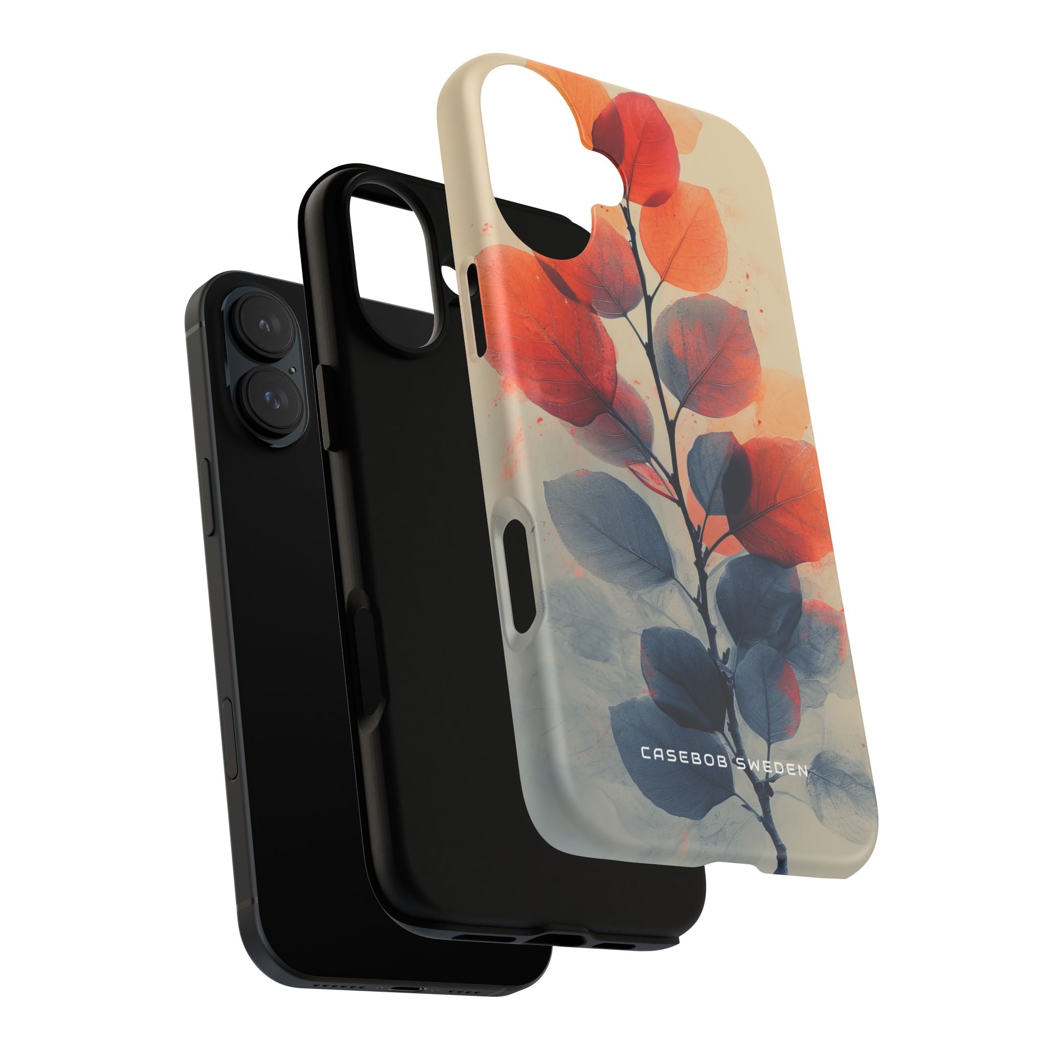 Ethereal Leaf Harmony iPhone 16 - Tough Phone Case