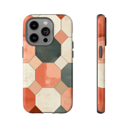 Terracotta Tiles Interlock - iPhone Case