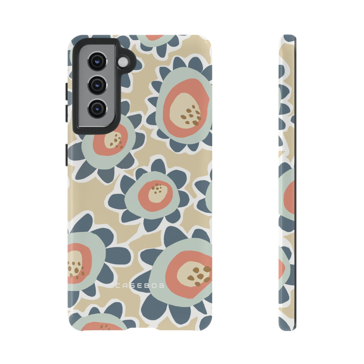 Pastel Happy Flower Phone Case - Protective - Protective Phone Case