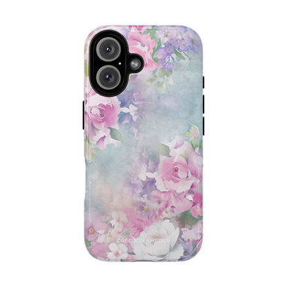 Dreamy Floral Watercolor - Tough + MagSafe® iPhone 16 Phone Case