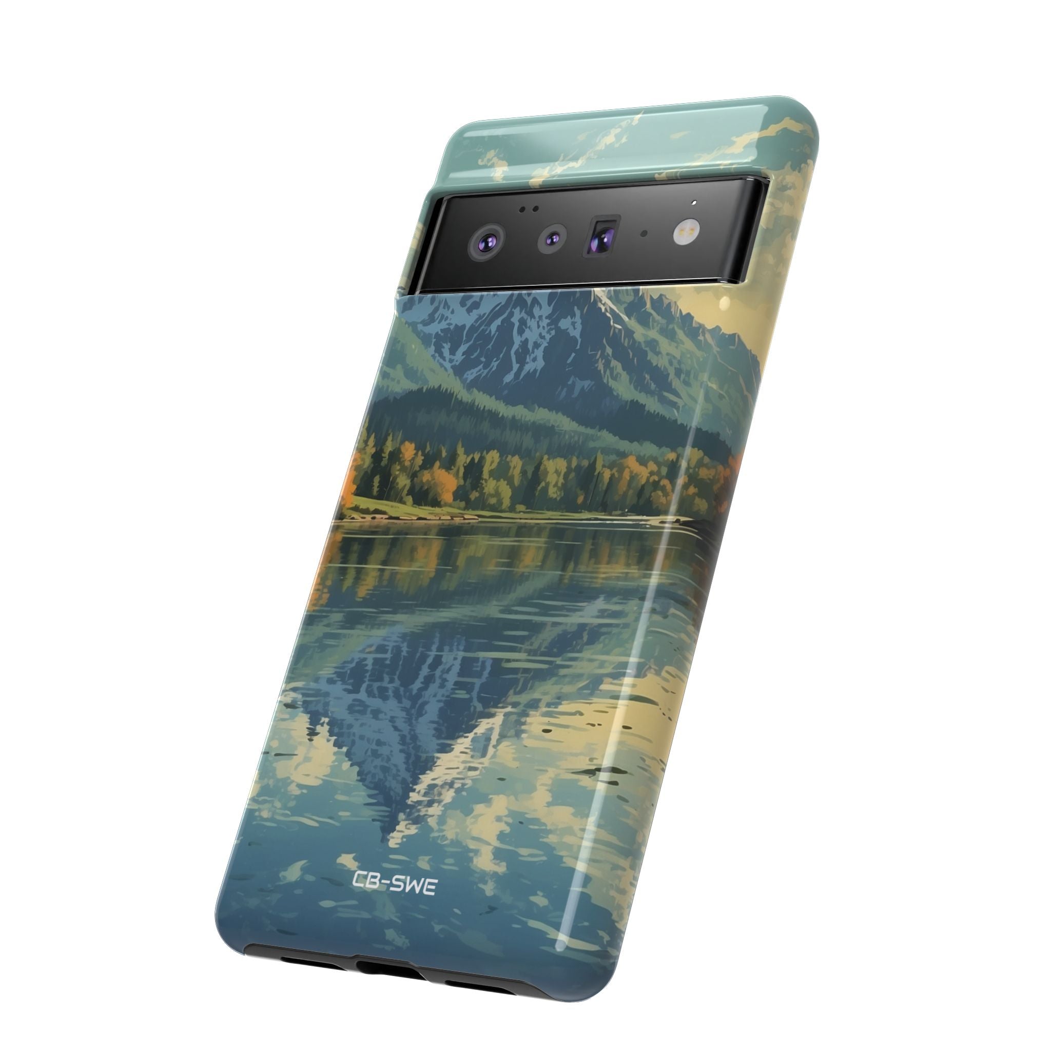 Mountain Reflects Calm - Google Pixel Case