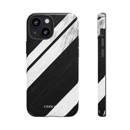 Distressed Stripe Motion iPhone 13 Mini Case - Tough