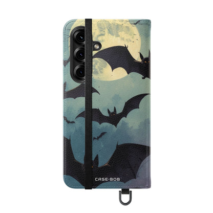 Glowing Bat Wings - Samsung S25 Case - Wallet