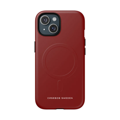 Maroon iPhone 15 | Tough+ Phone Case