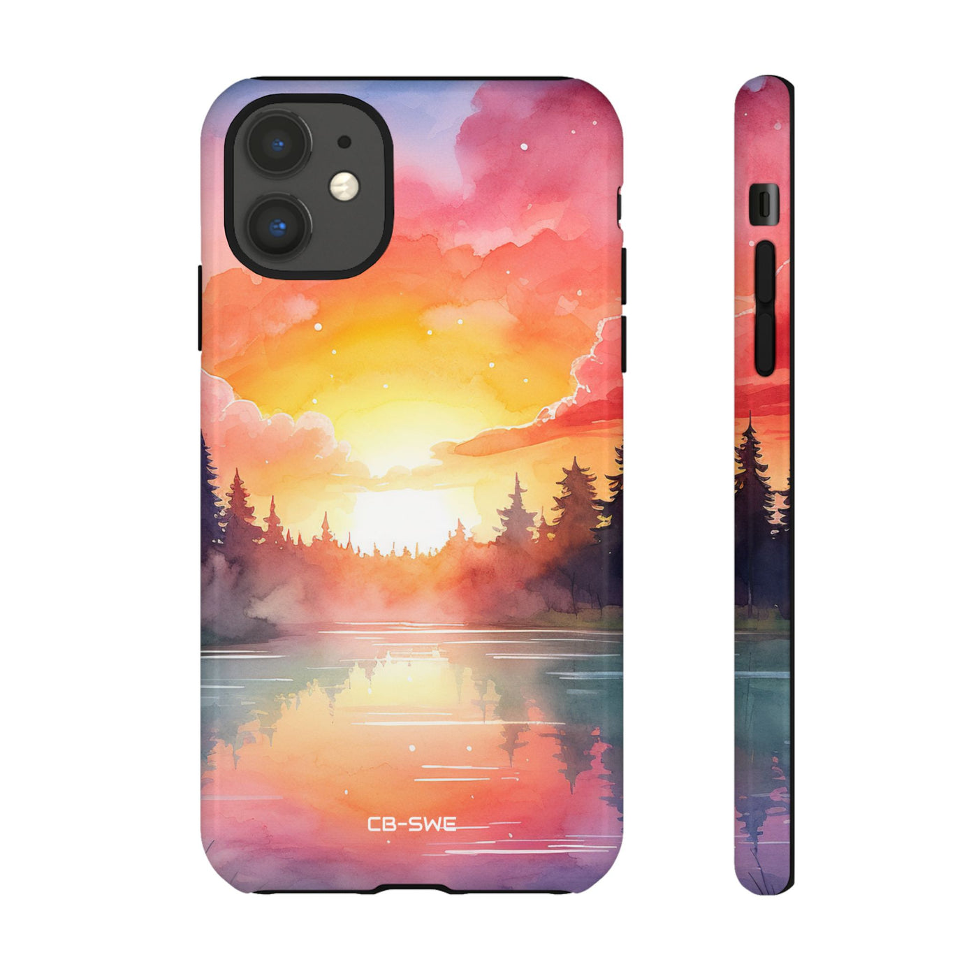 Zonsondergang Reflecties Gloed - iPhone Case