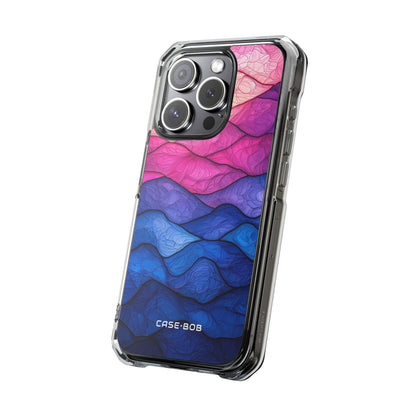 Wavy Vein Gradient iPhone 15 Pro Case - Impact