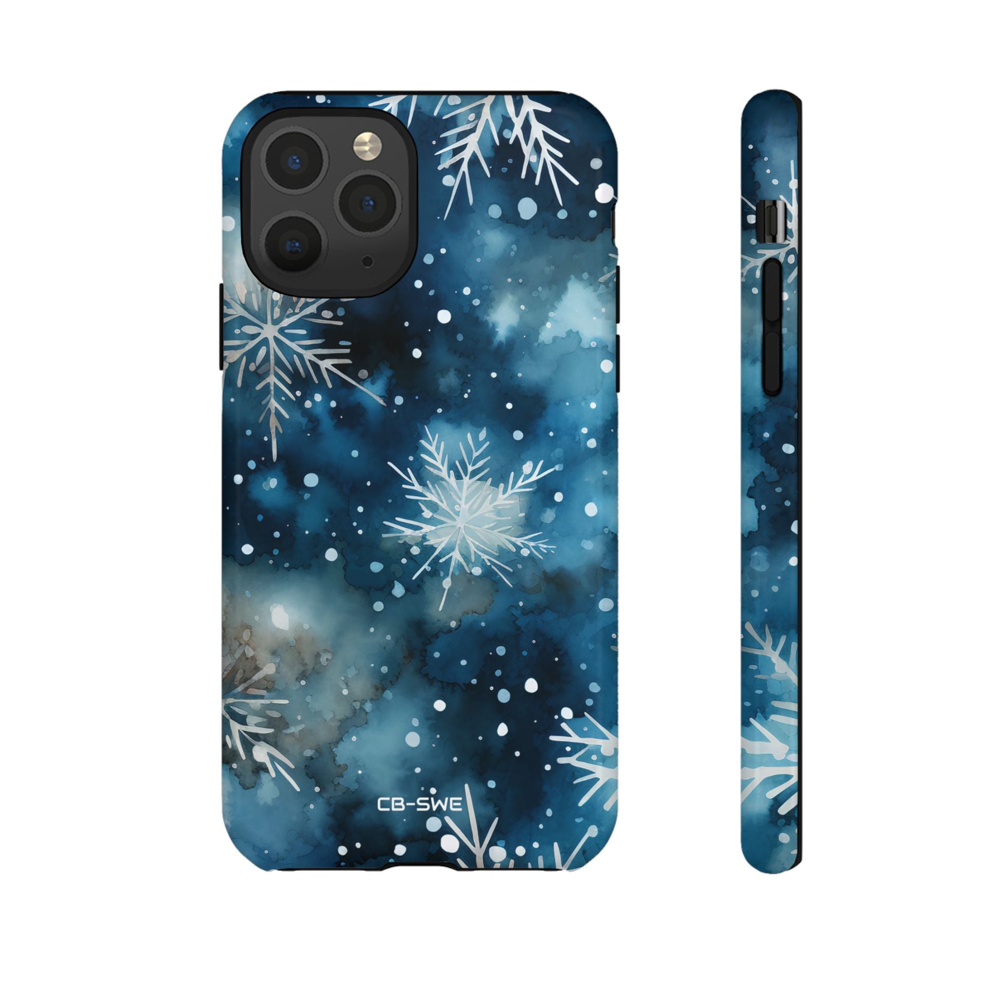 Snowflakes Dance Gracefully - iPhone Case