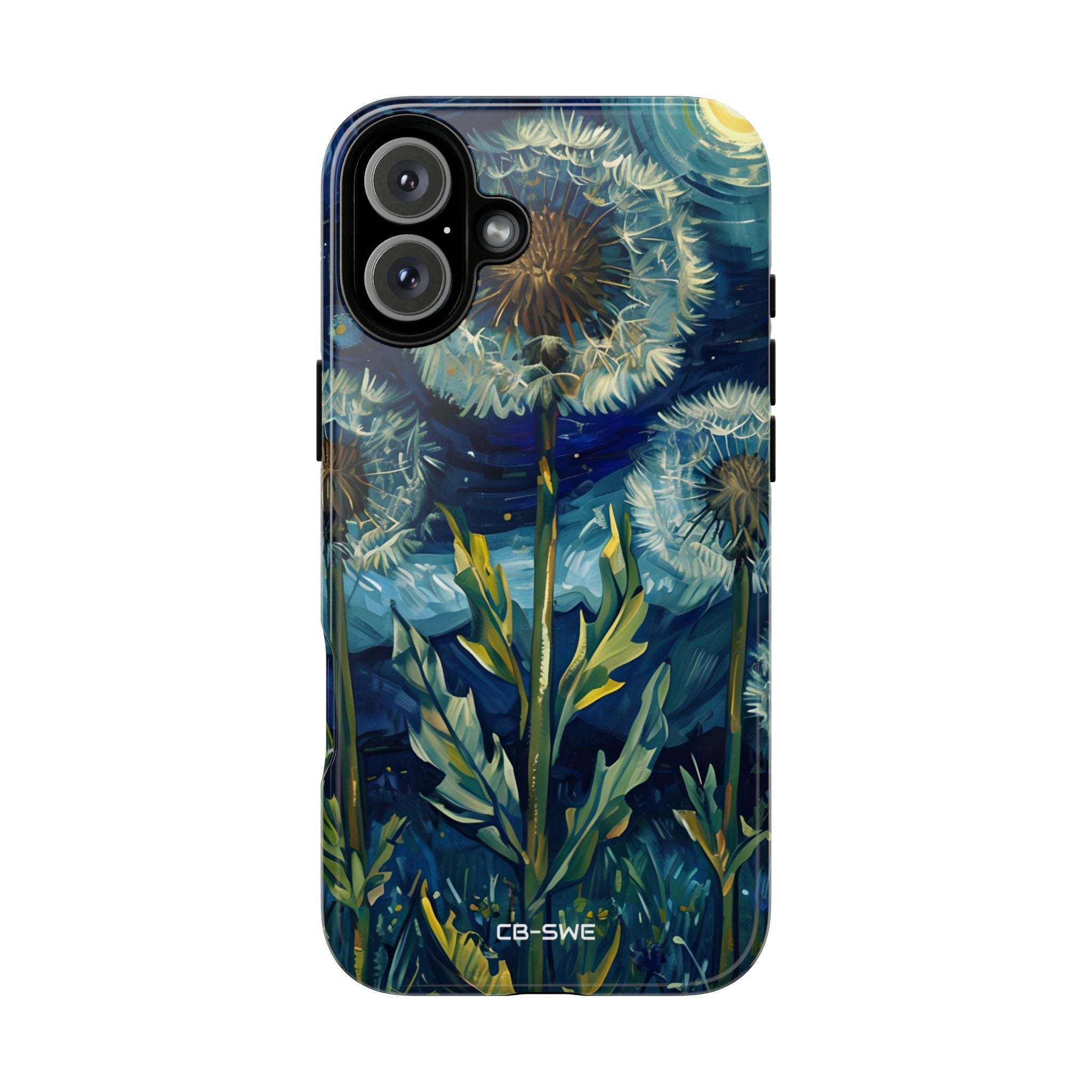 Dandelions Under Starlight - iPhone Case