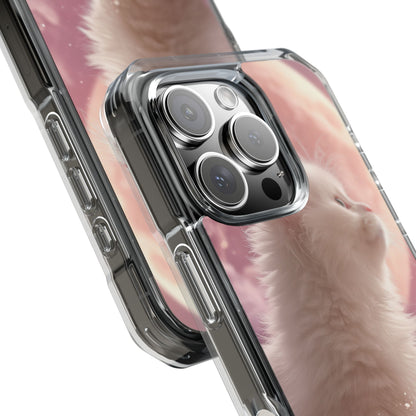 Lunar Cat Soars iPhone Case - Impact