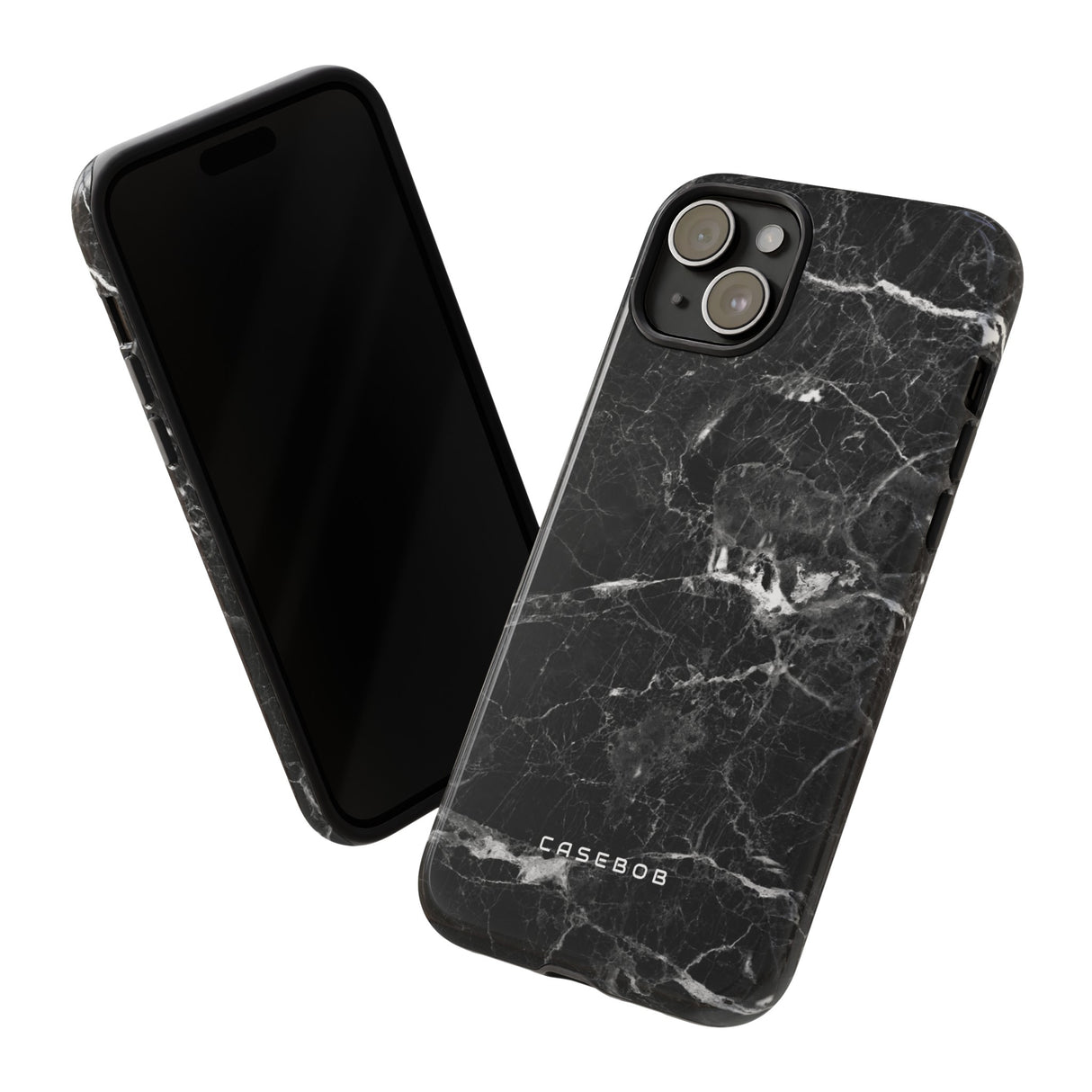 Black Marble - Protective Phone Case