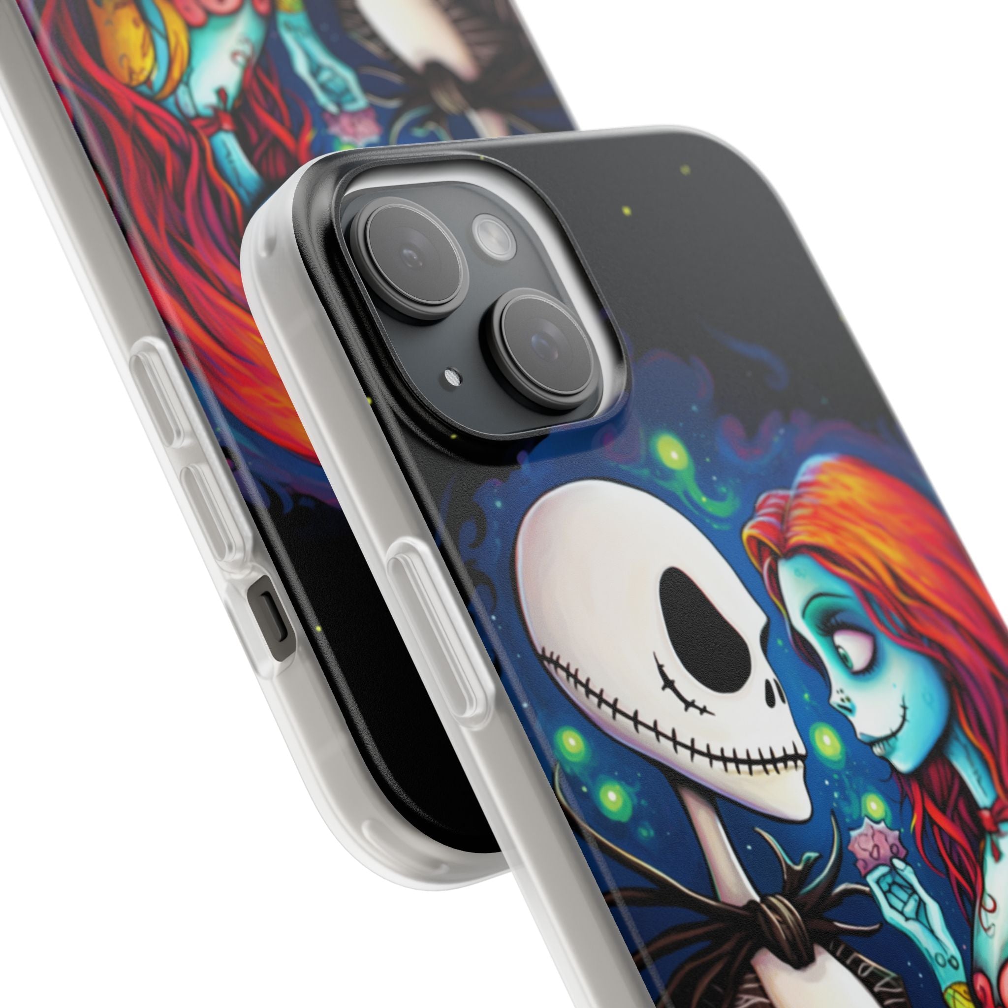 Skeleton Duo Radiance iPhone 15 Plus Case - Soft