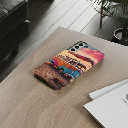 **Van Rests at Shore** - Samsung Case
